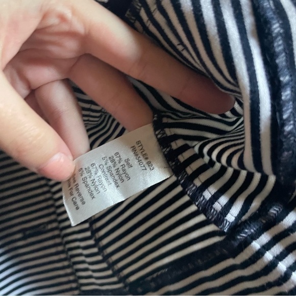 CAbi #823 Navy Striped Nautical Blazer - Picture 8 of 9